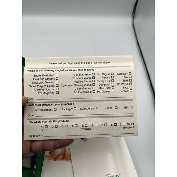 3DO Tom Kite Shot Making Panasonic Real Longbox Complete! - Picture 9 of 16